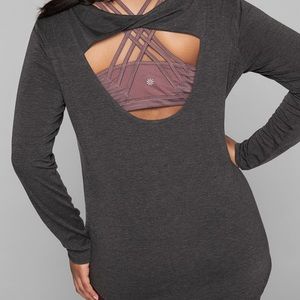 Dark Grey Athleta Top